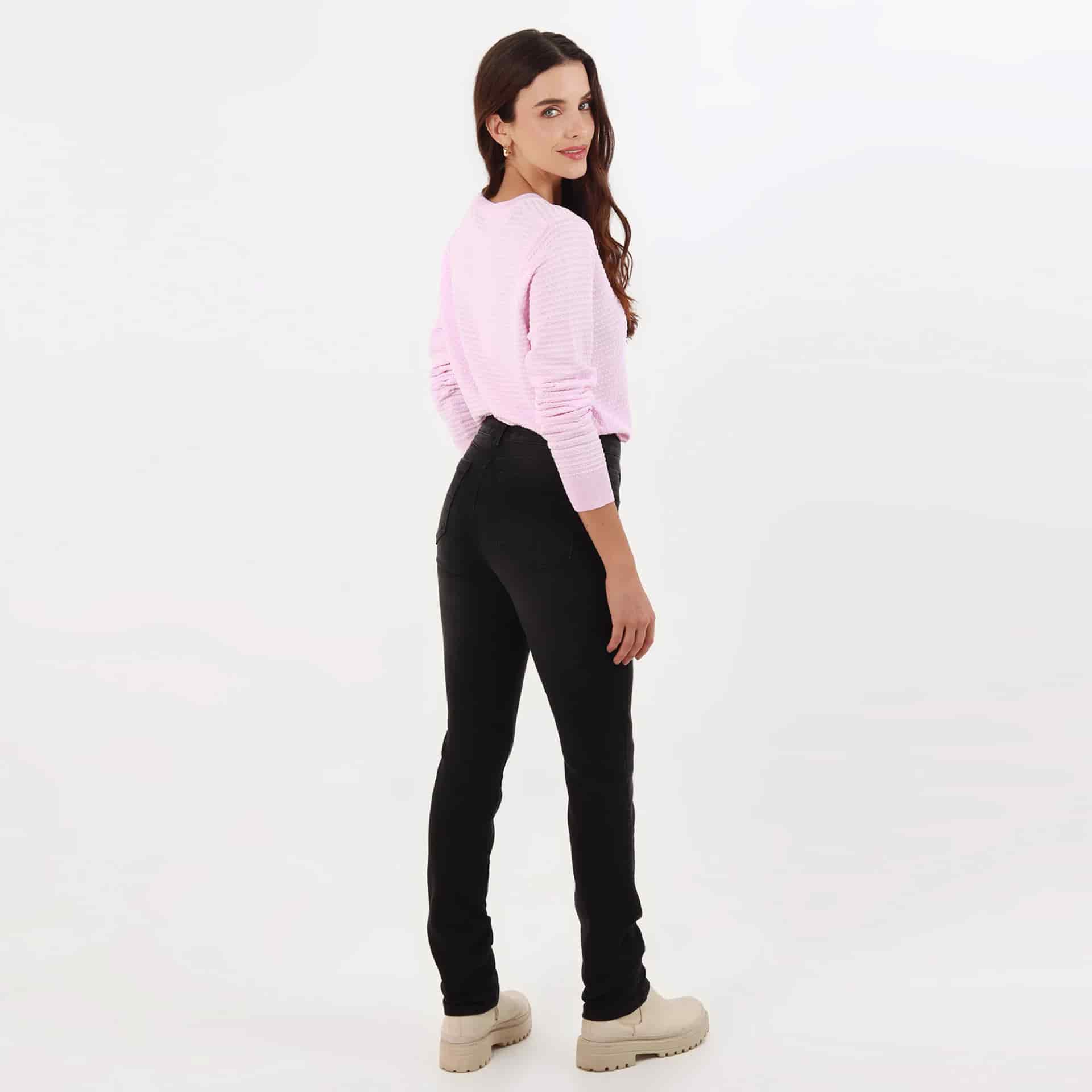 Jean Diva Tiro Medio Bota Recta - miniatura 6