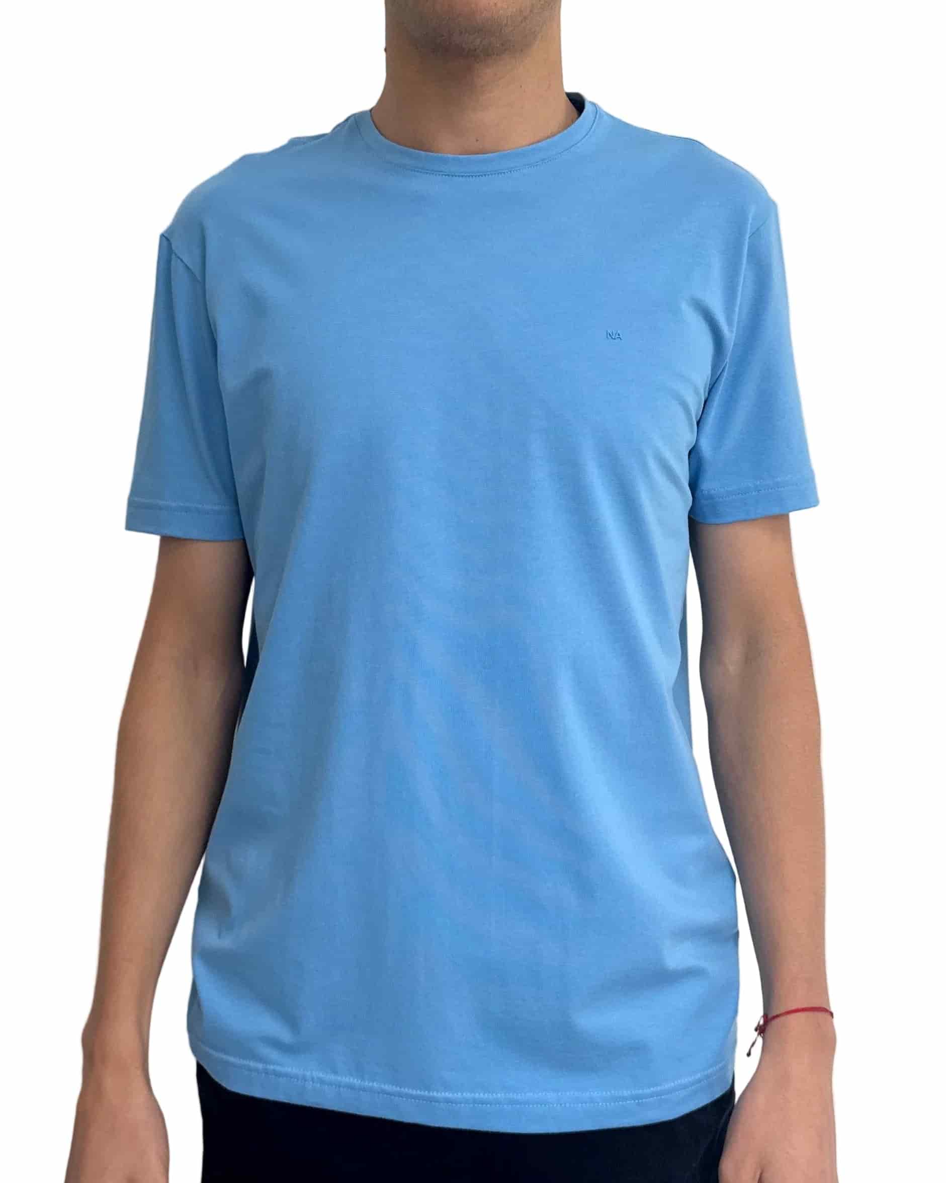 Camiseta Azul Claro - miniatura 3