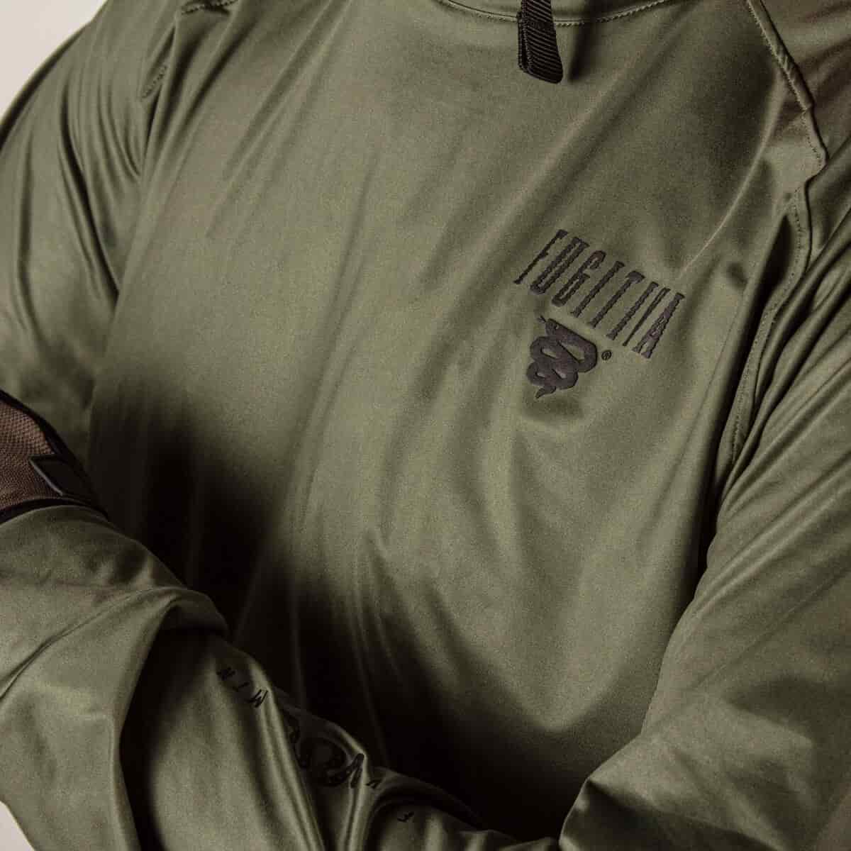 JERSEY SALVAJE MANGA LARGA VERDE MILITAR - miniatura 4