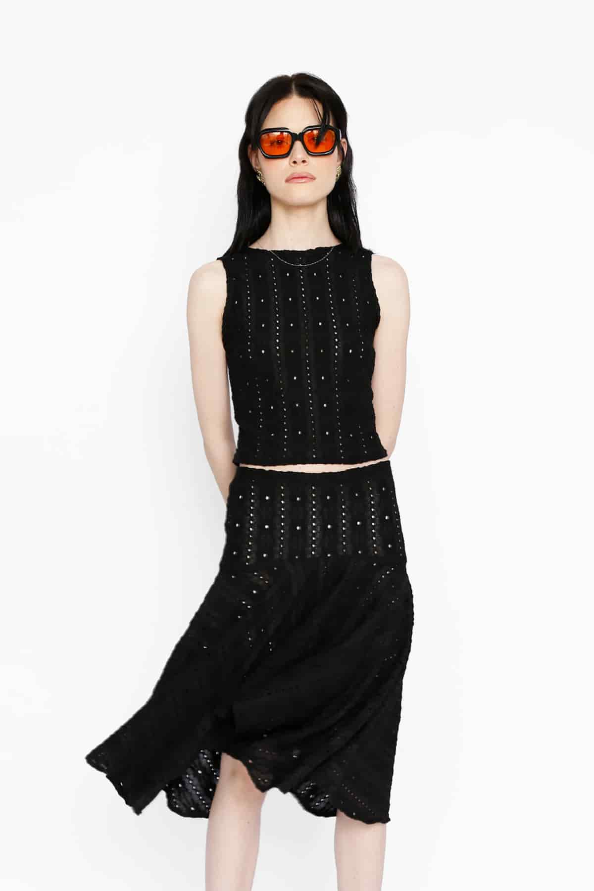 Lovers Tank Top in Black - miniatura 1
