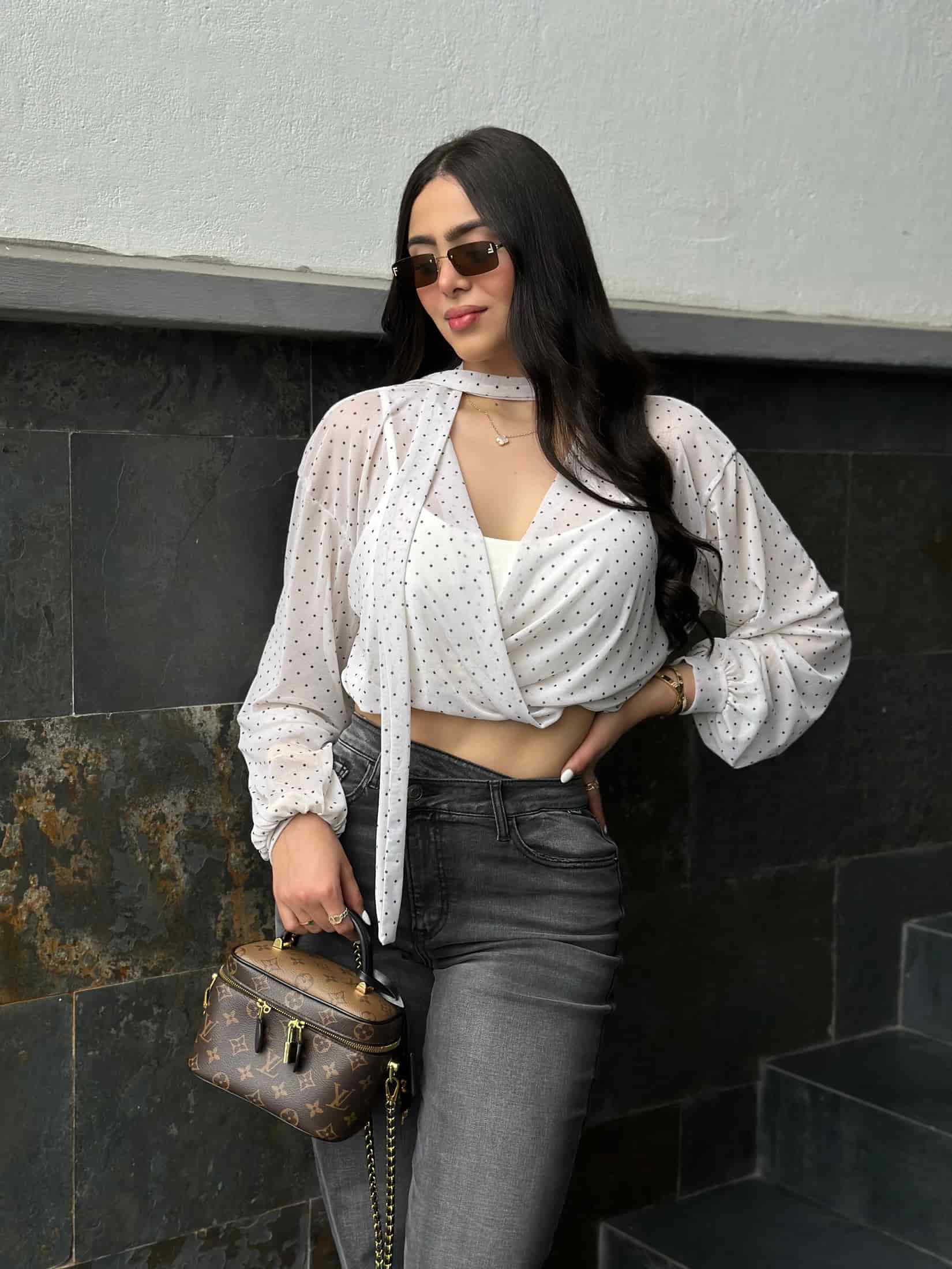 BLUSA VALERIA MARFIL - miniatura 2