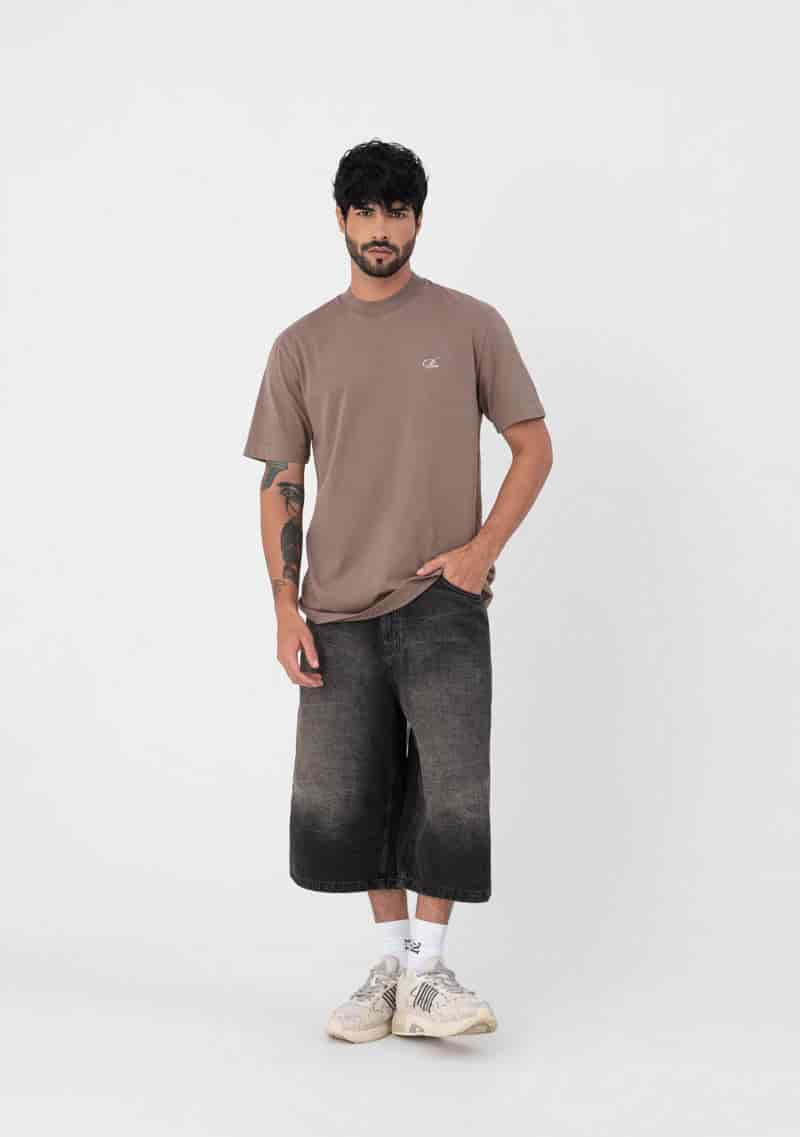 Atelier regular brown t-shirt - miniatura 7