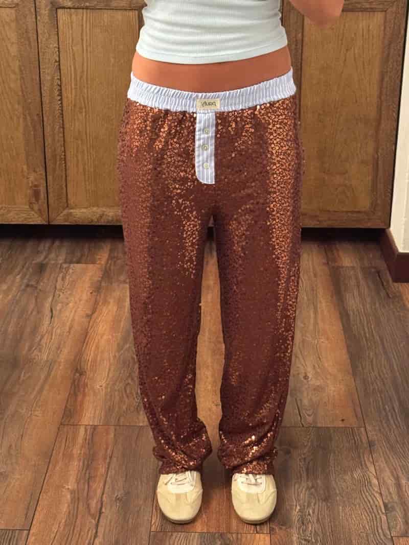 Pantalón lentejuelas Stardust + Tank Top Esqueleto - miniatura 2