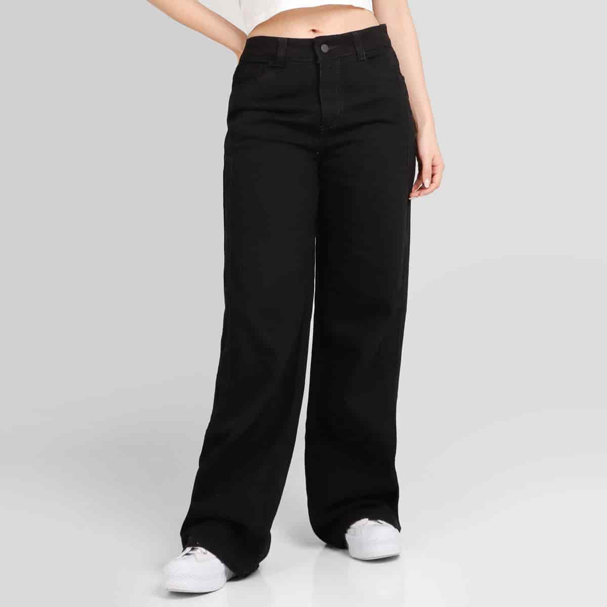 Jean Straight  Ax-2990 Negro - miniatura 1