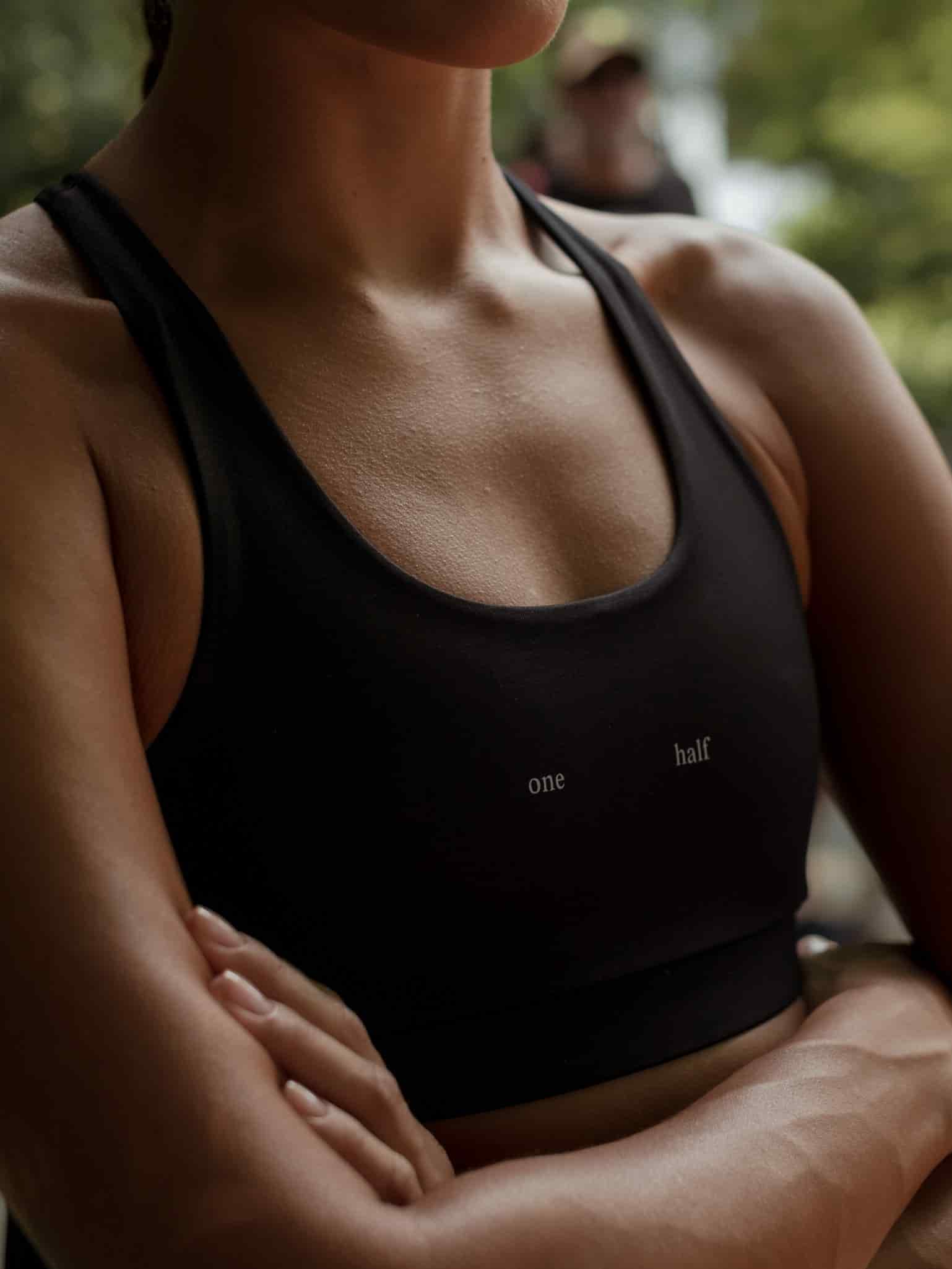 HIKING CROP TOP - BLACK - miniatura 12