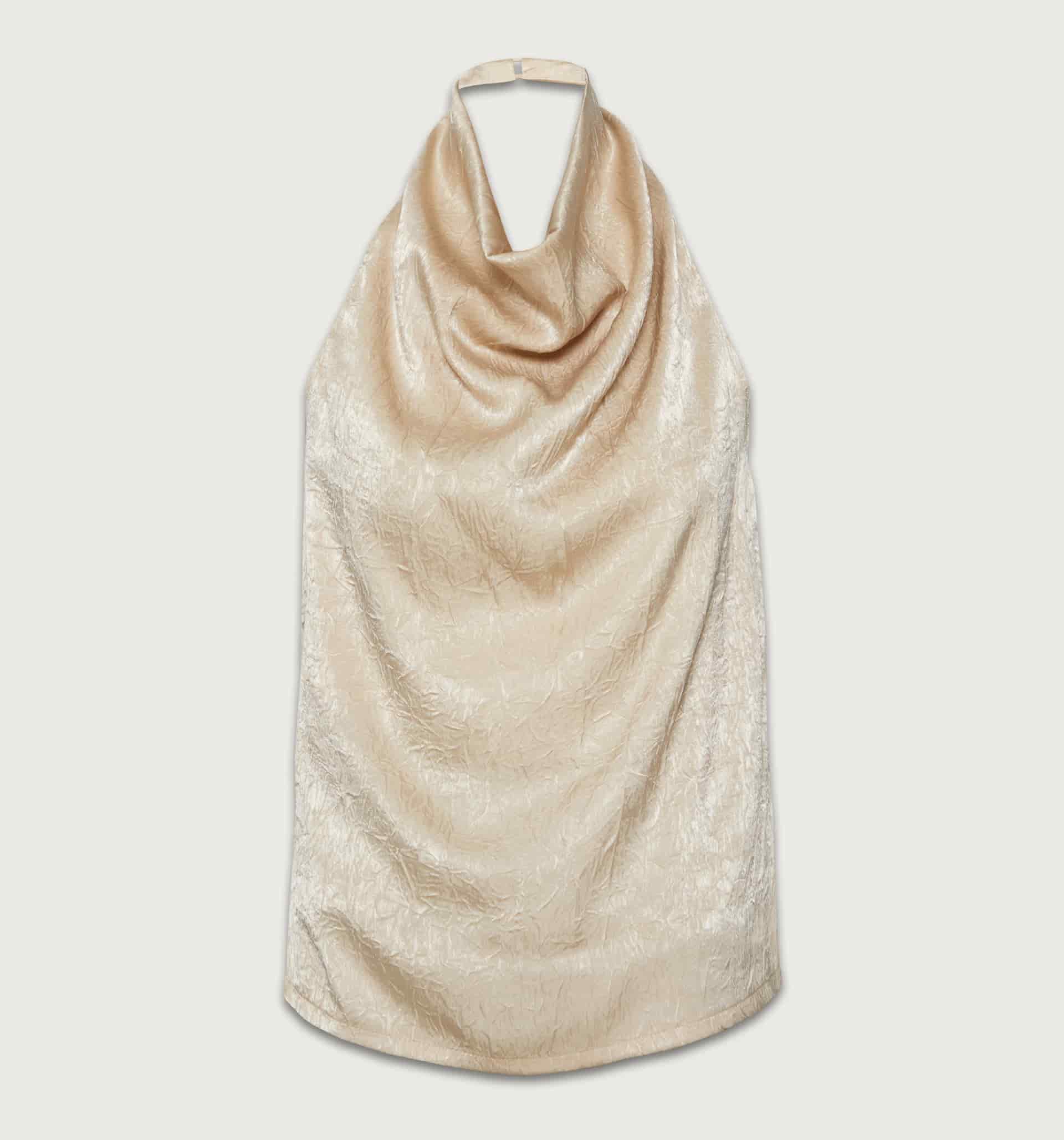 Blusa con escote pelicano - miniatura 5