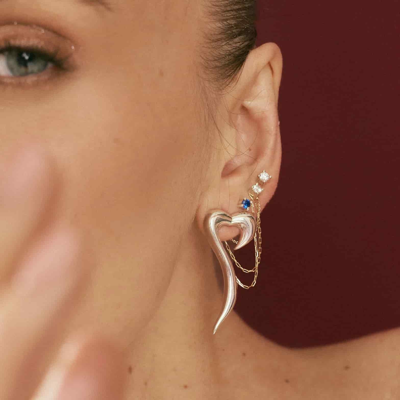 Aretes Joy (4cm) - miniatura 8
