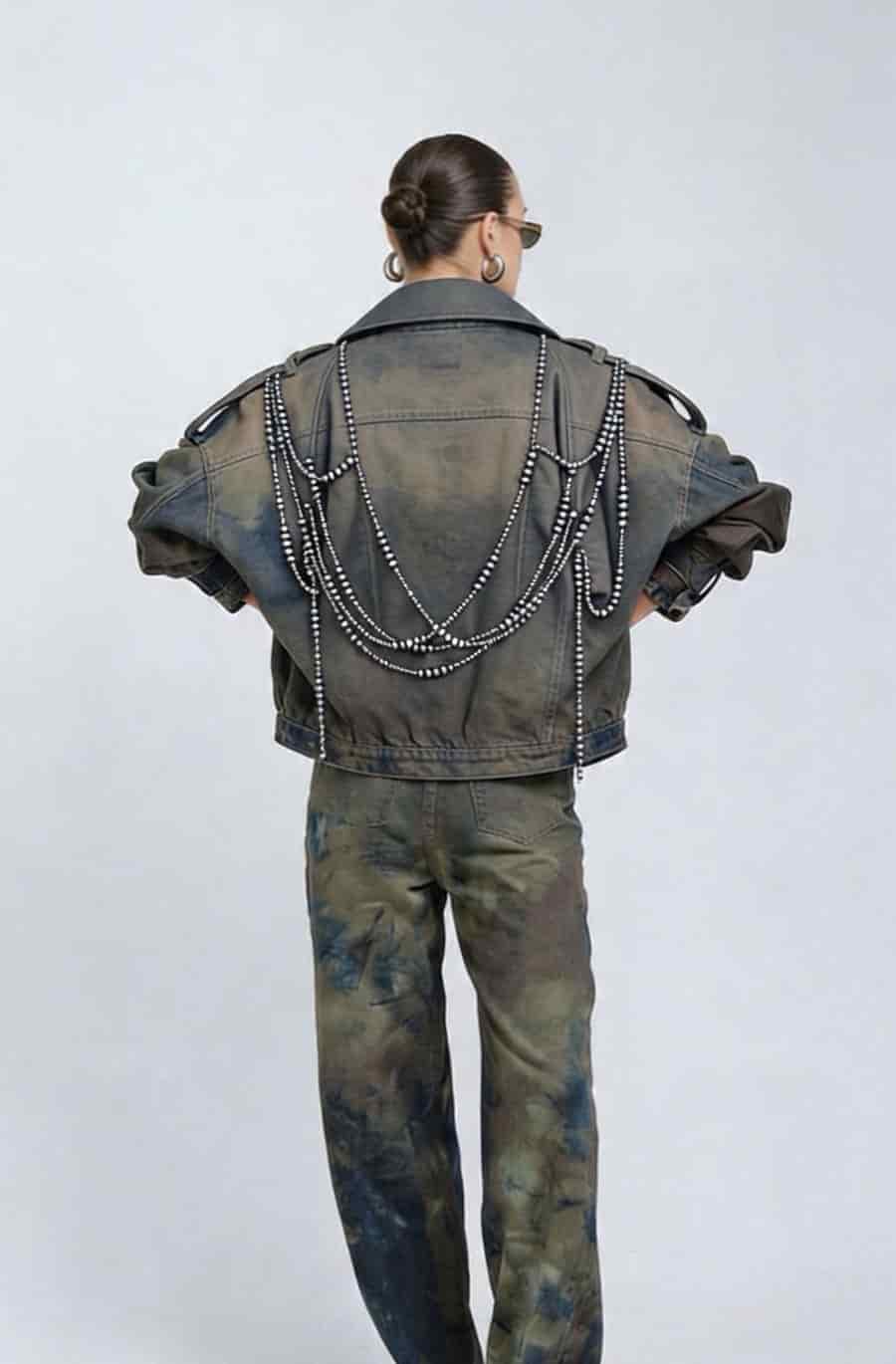 CHAQUETA OLIVO - miniatura 2