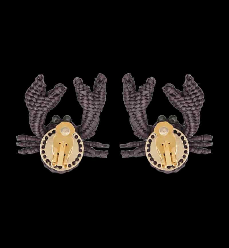 Aretes Cangrejo Noche - miniatura 3