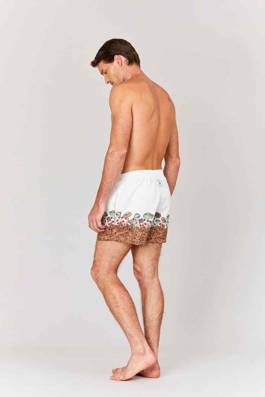 Men's swim trunk big mushrooms - miniatura 5
