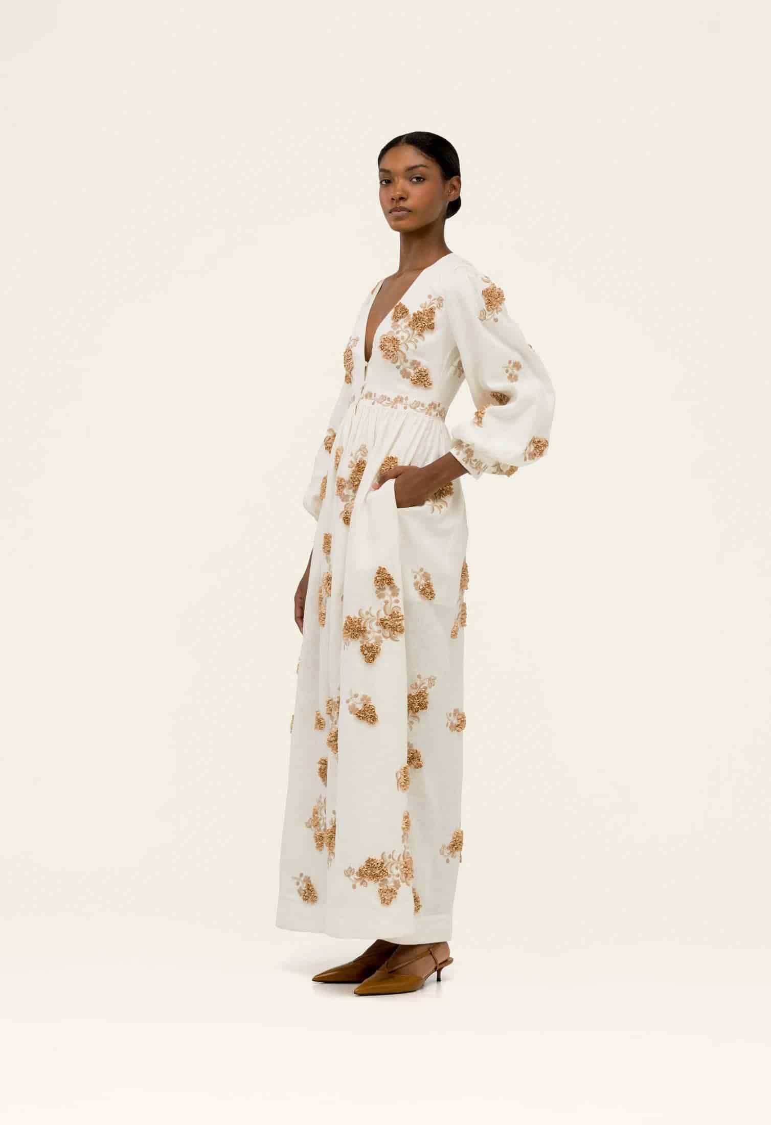 Frambuesa Cordillera Maxi Dress - miniatura 4