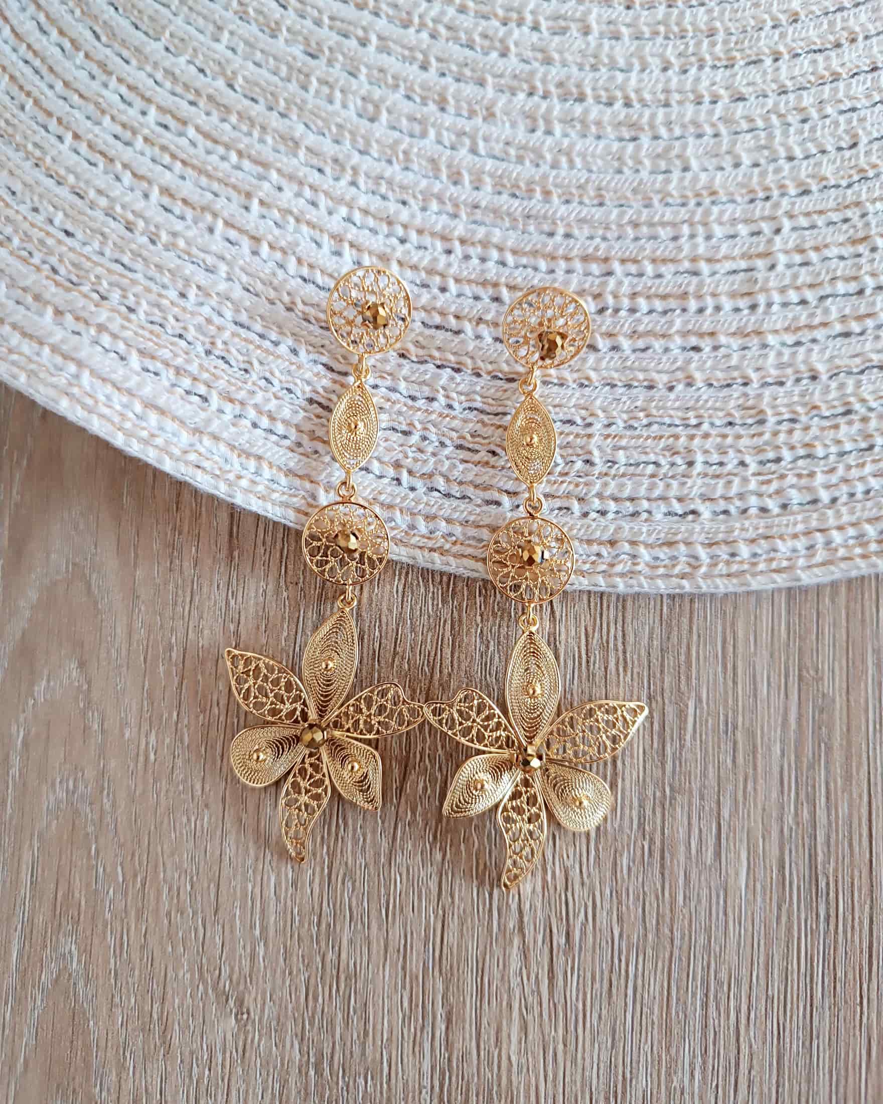 Aretes filigrana Elsa - miniatura 6
