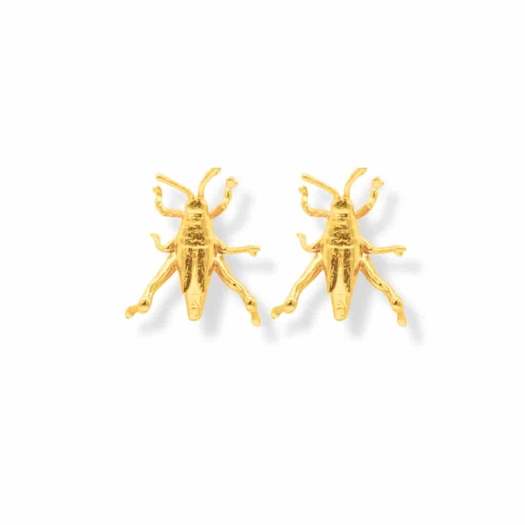 Aretes de saltamontes medianos - miniatura 2