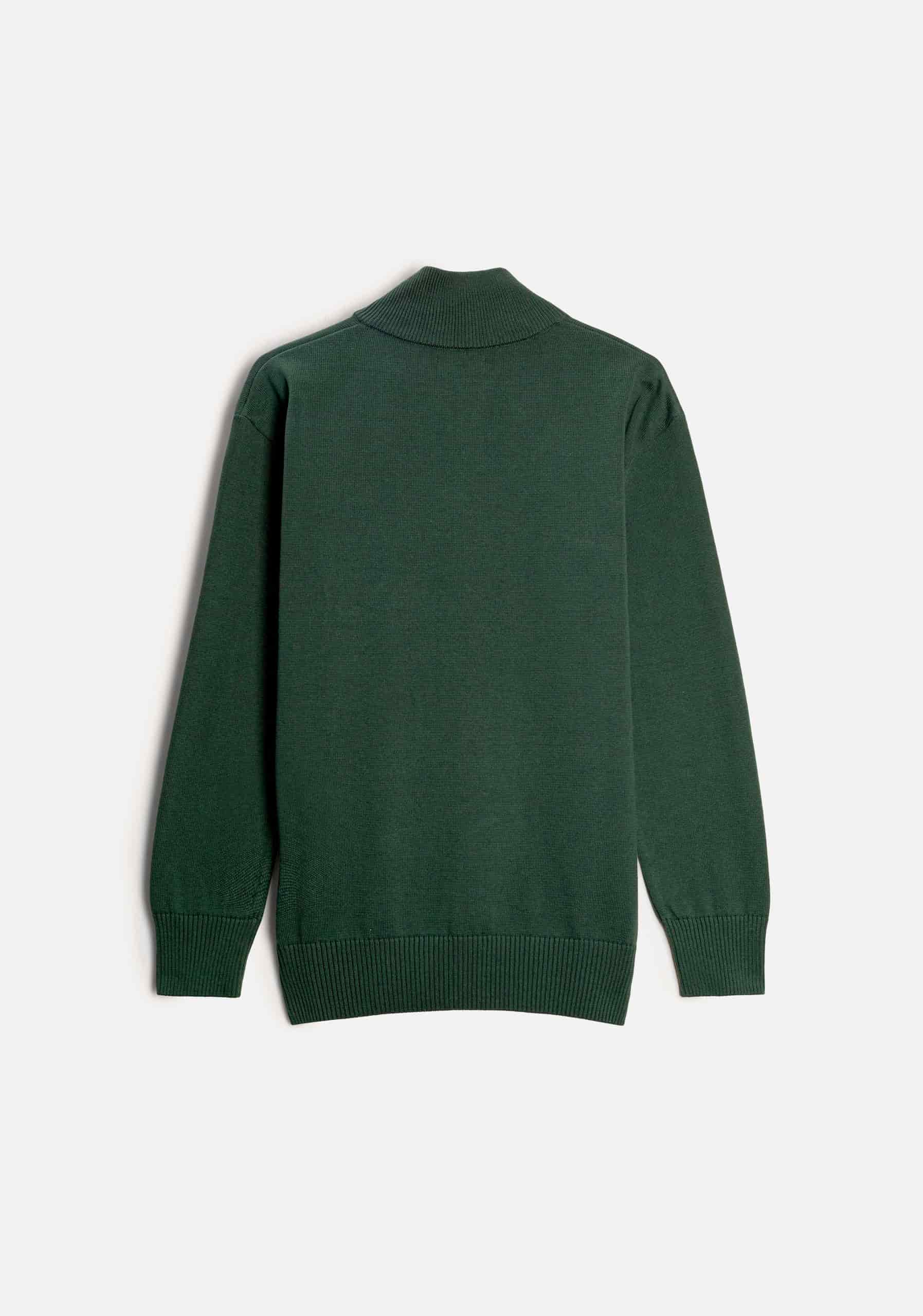 Saco H Prescolt Half Zip Verde Bot - miniatura 4