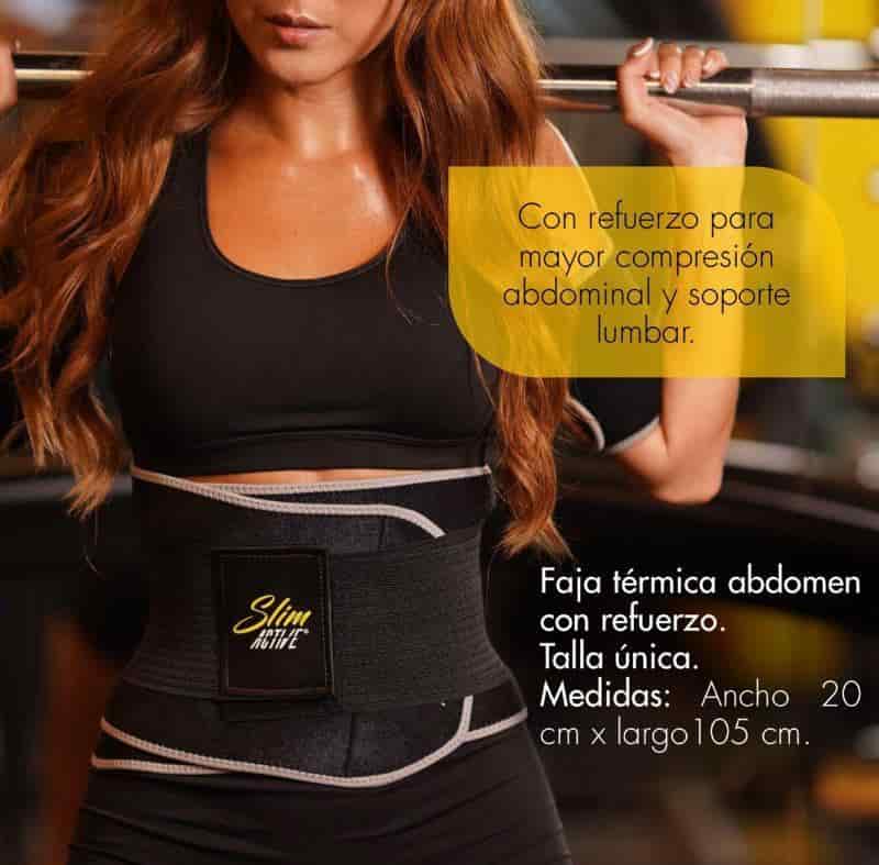 FAJA ABDOMEN SLIM ACTIVE CON REFUERZO - miniatura 2