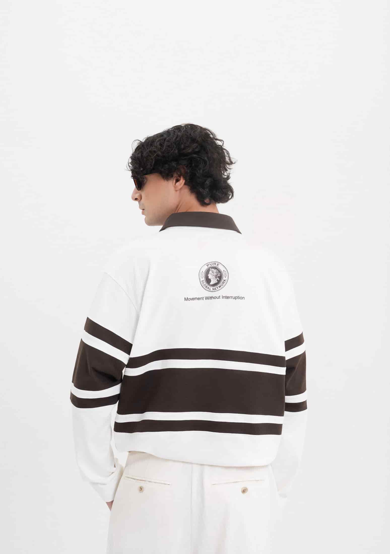Across The Lines Ivory Polo - miniatura 3