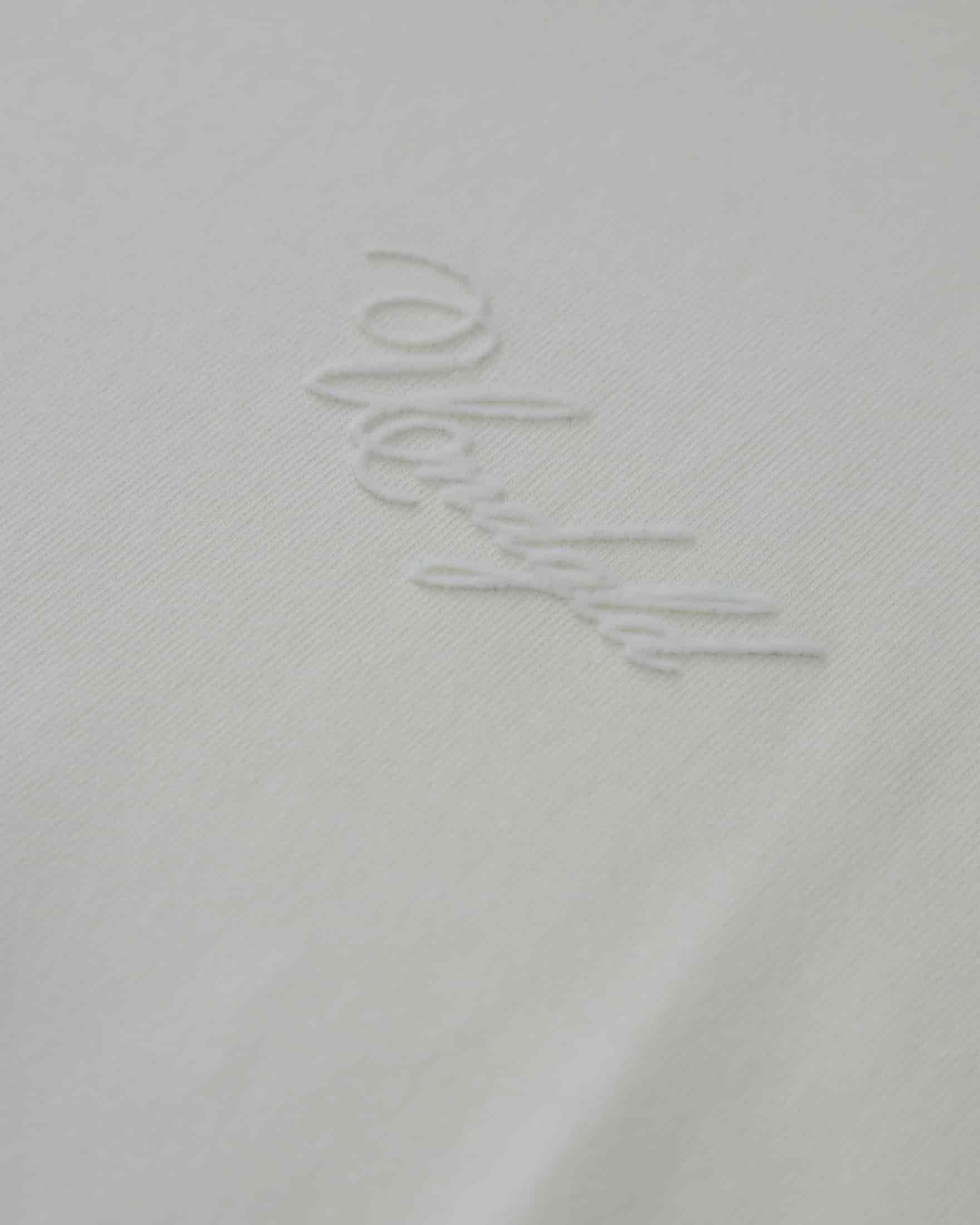 Basics Peached Undgld Tshirt White - miniatura 4