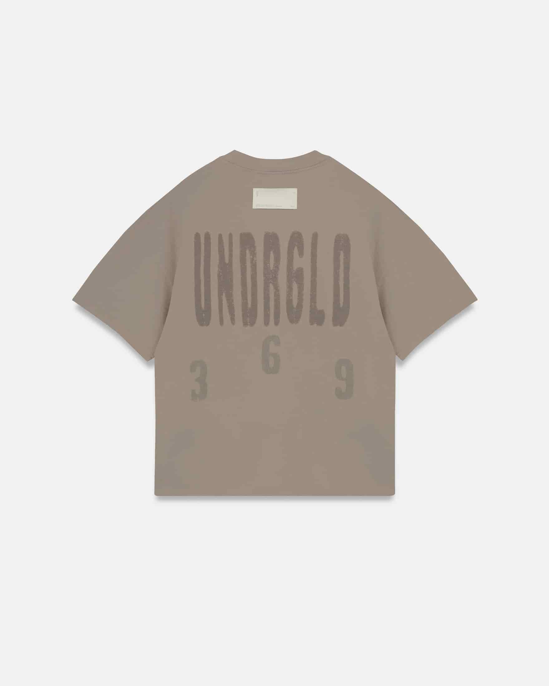 Spring UNDRGLD Boxy Fit Tshirt Cream - miniatura 3