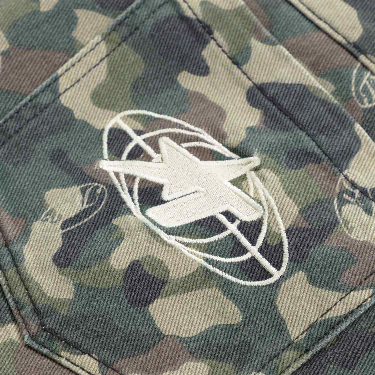 Intuition Camo Cargo Jorts - Green - miniatura 4