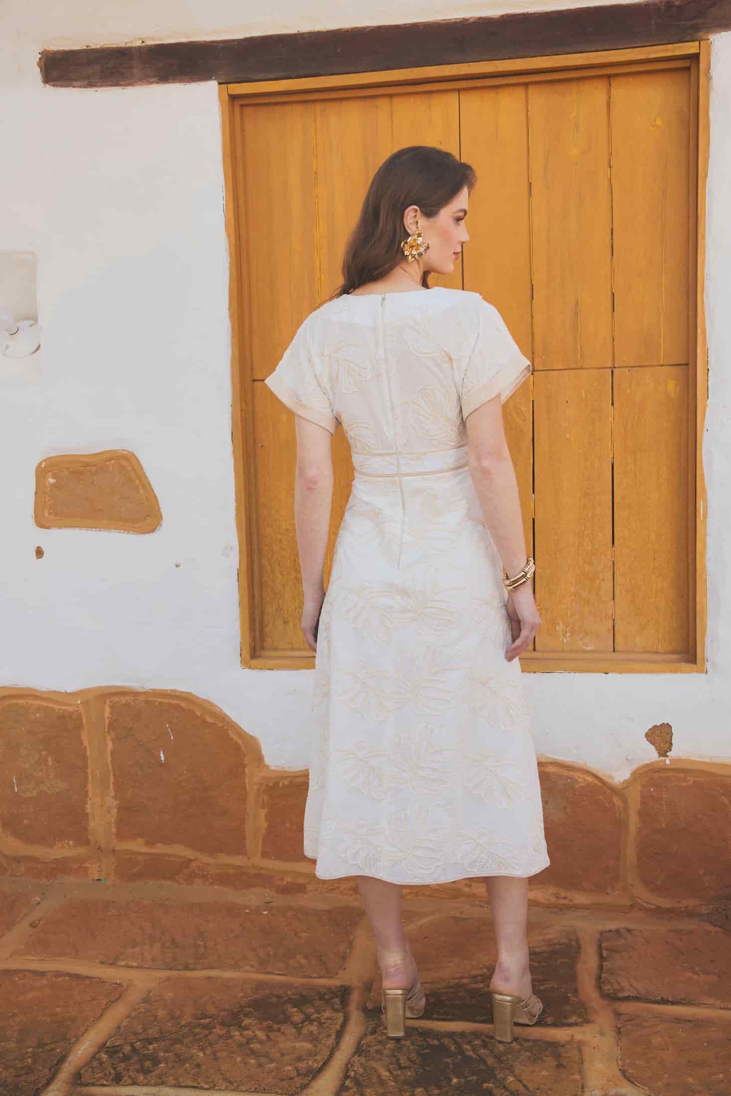 Vestido Jackie Bordado - miniatura 7