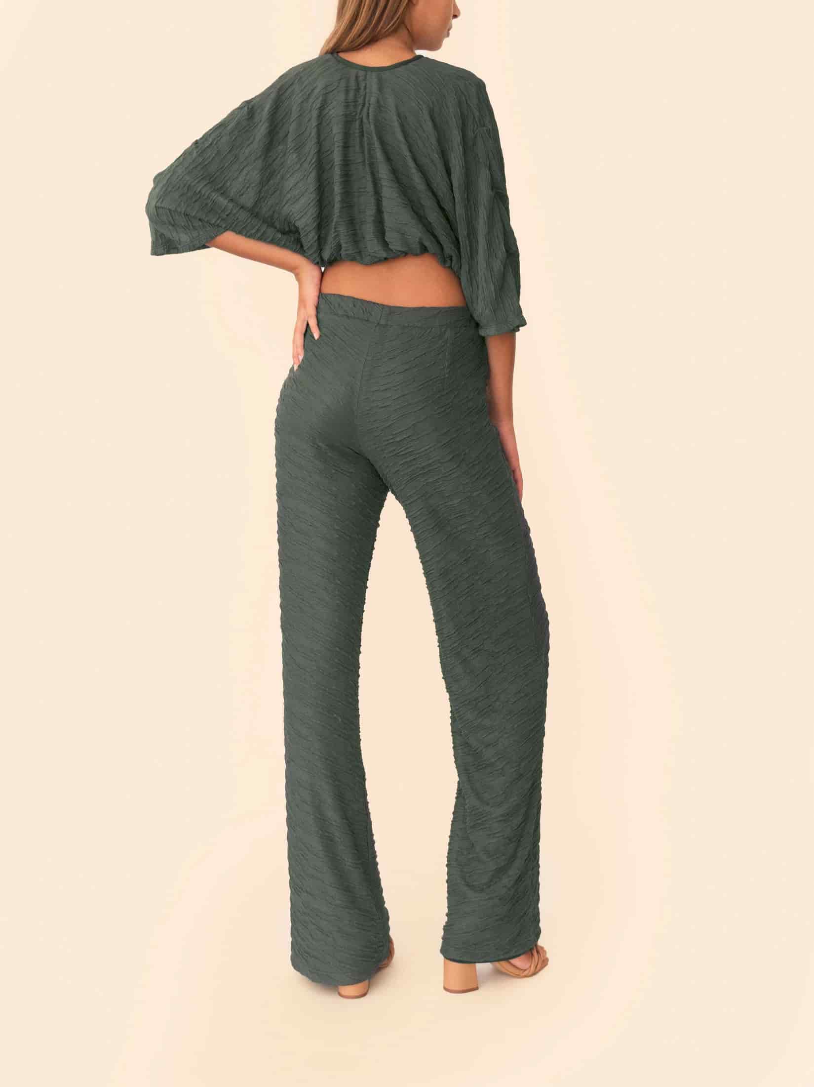 VERONIKA PANT SACRAMENTO GREEN - miniatura 3