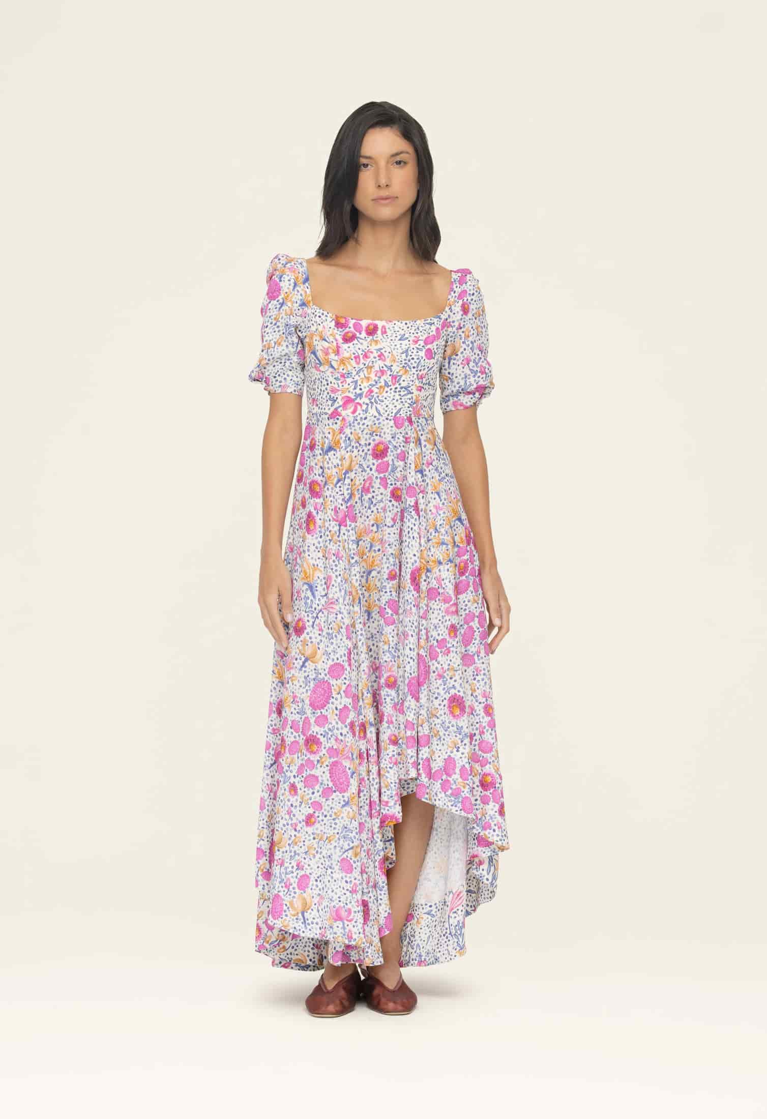 Etereo Capullo Midi Dress - miniatura 1
