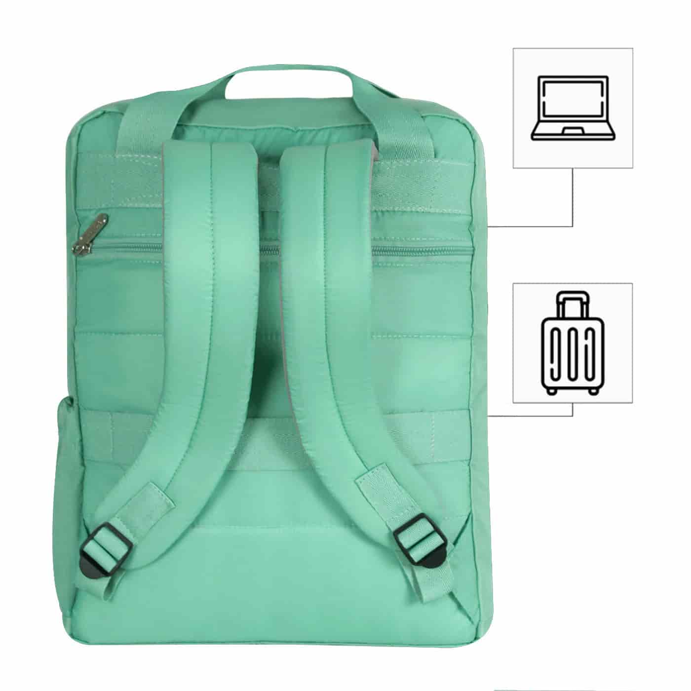 Morral Active Citybags Light Verde Menta - miniatura 4