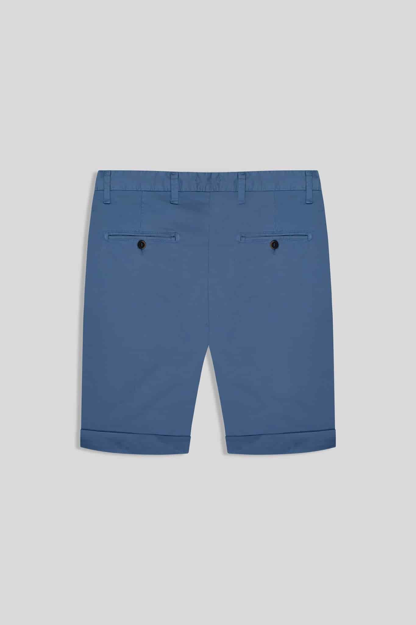 Men's cotton bermuda blue new siena - miniatura 2