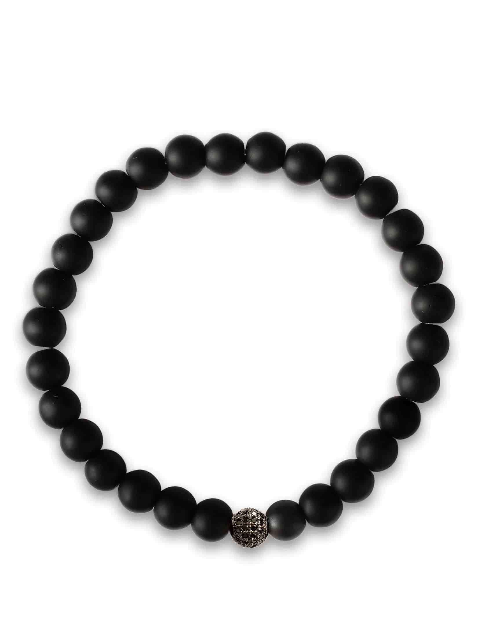 Brazalete All Black 6mm - miniatura 1