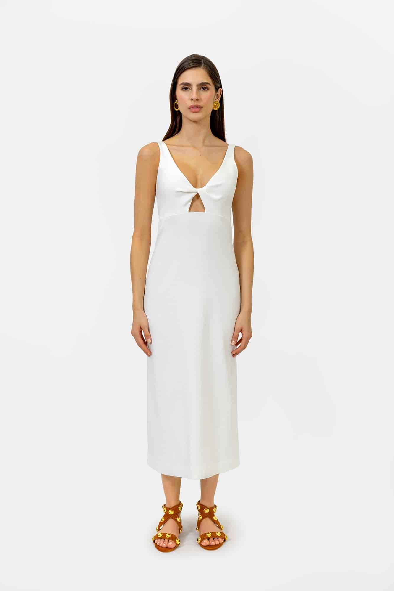 Vestido Lotus Ivory - miniatura 2