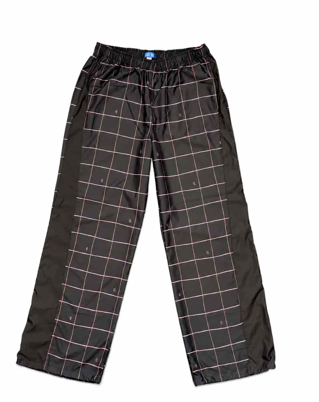 Pantalón Negro Cuadricula - miniatura 4