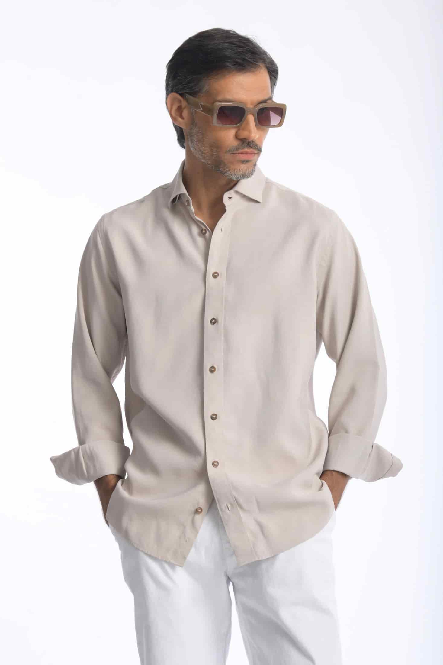 Camisa Cefiro Oliva - miniatura 5