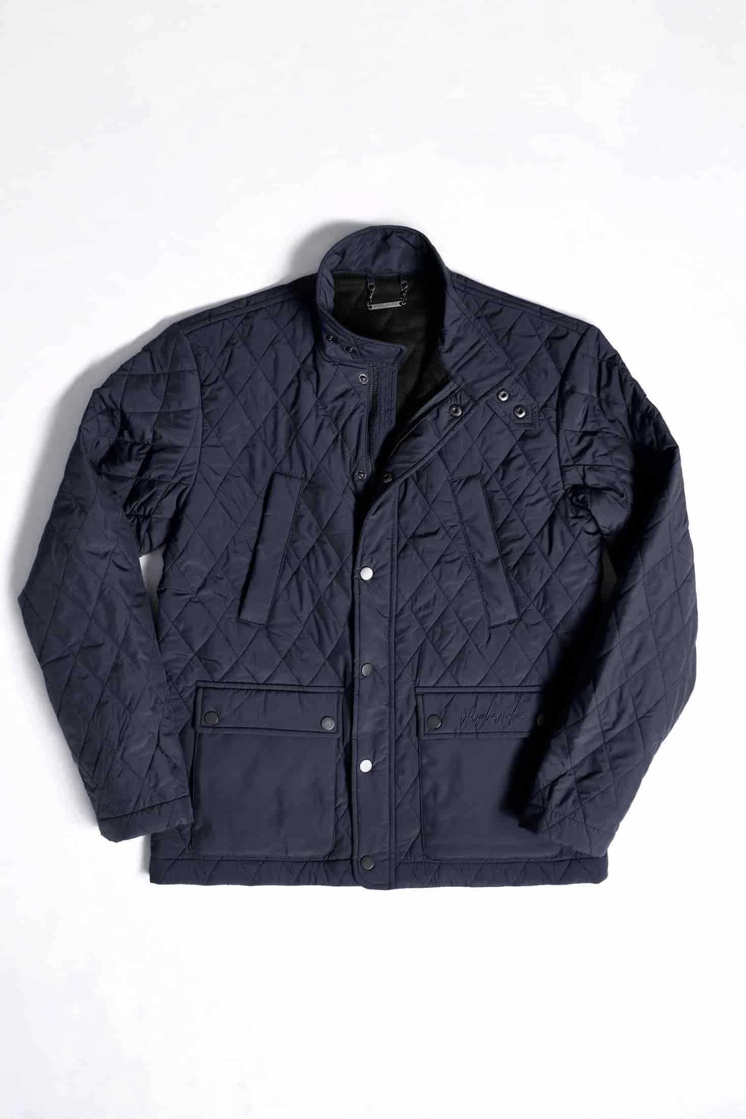 QUILTED JACKET NAVY - miniatura 2