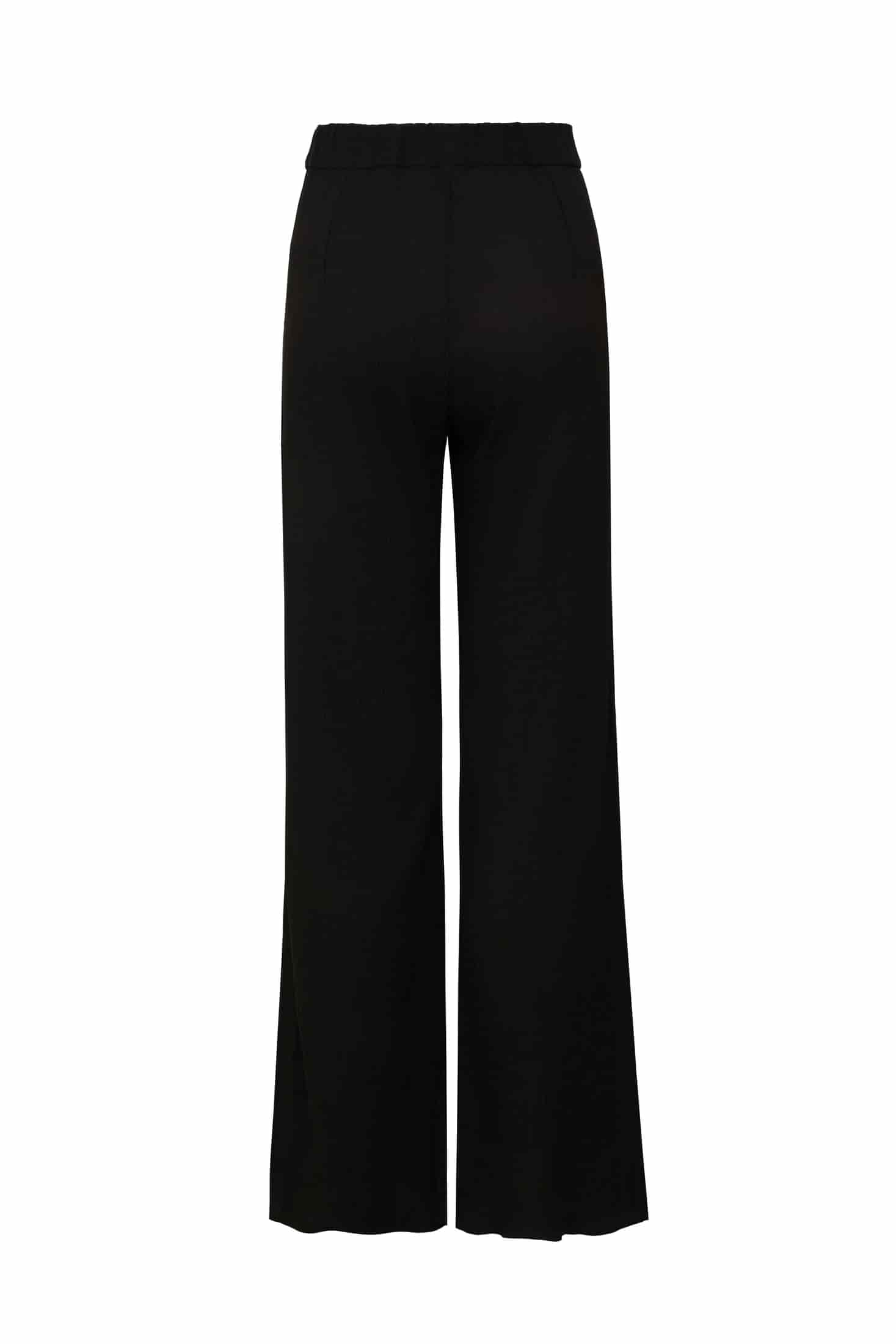 Santo Tomás Martellato Silk Pants / Black - miniatura 4