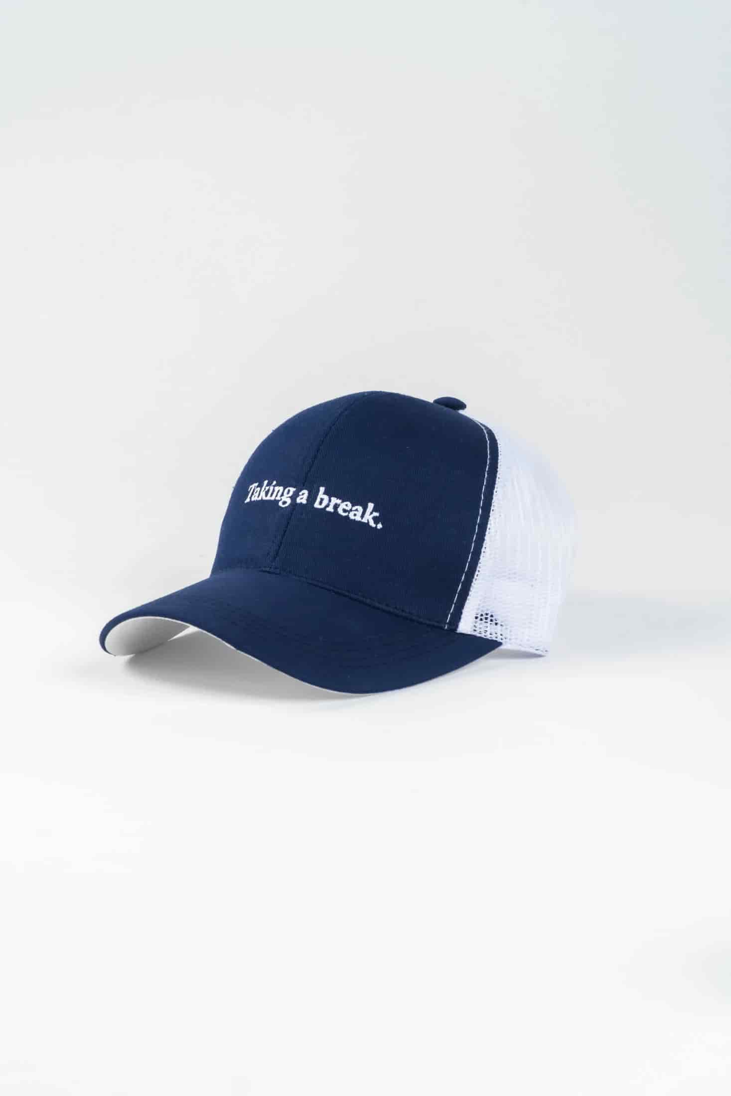 Gorra Bordado Algodón Azul Oscuro - miniatura 2