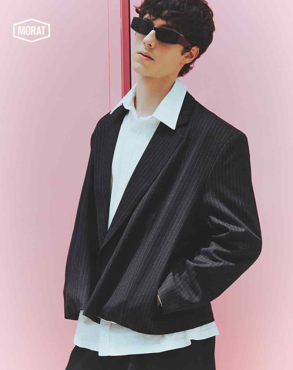 Blazer cropped negro unisex GEF | MORAT - miniatura 6