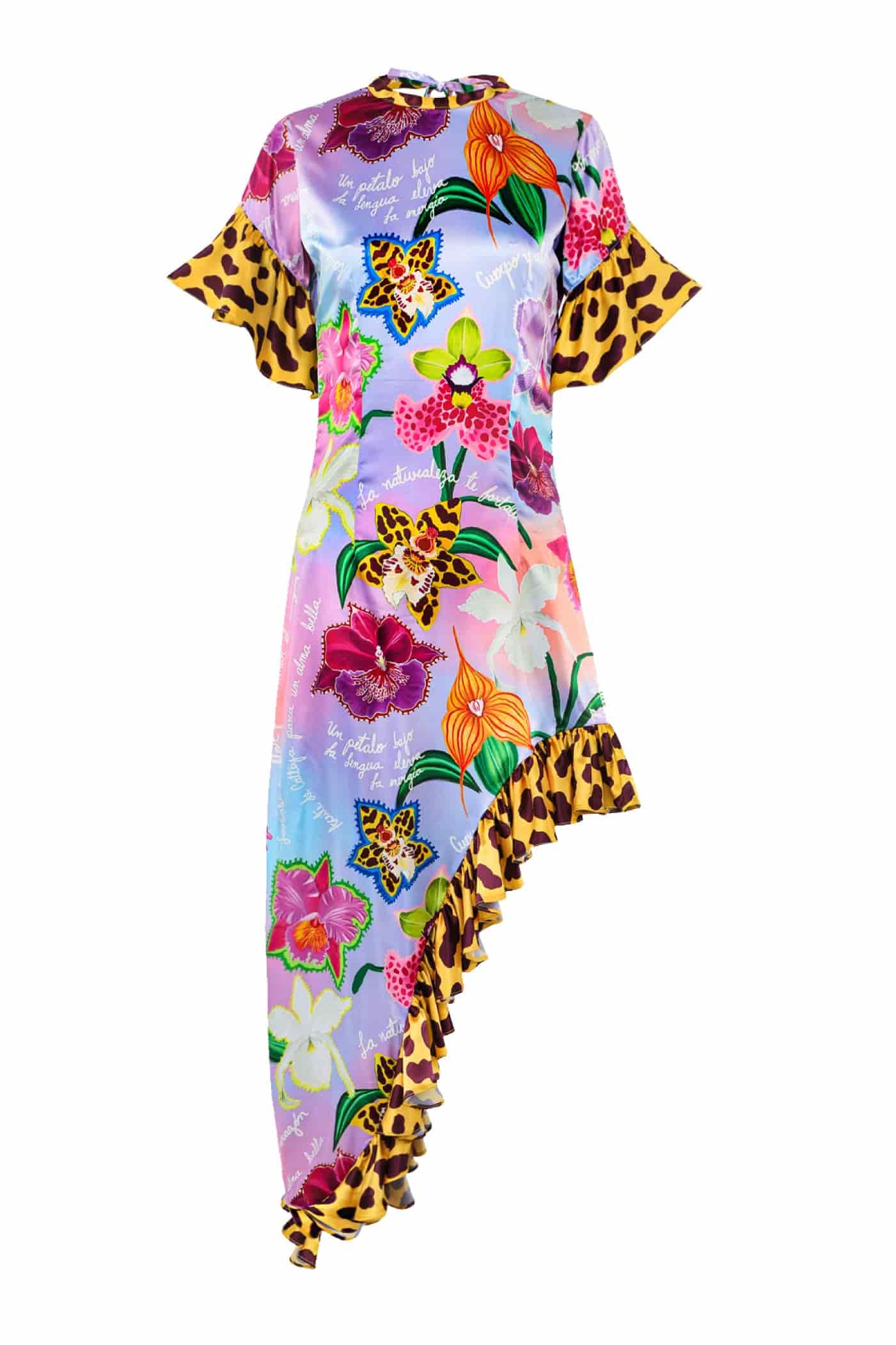 Vestido con doble frente  / Ilustración Alma Bella - miniatura 4