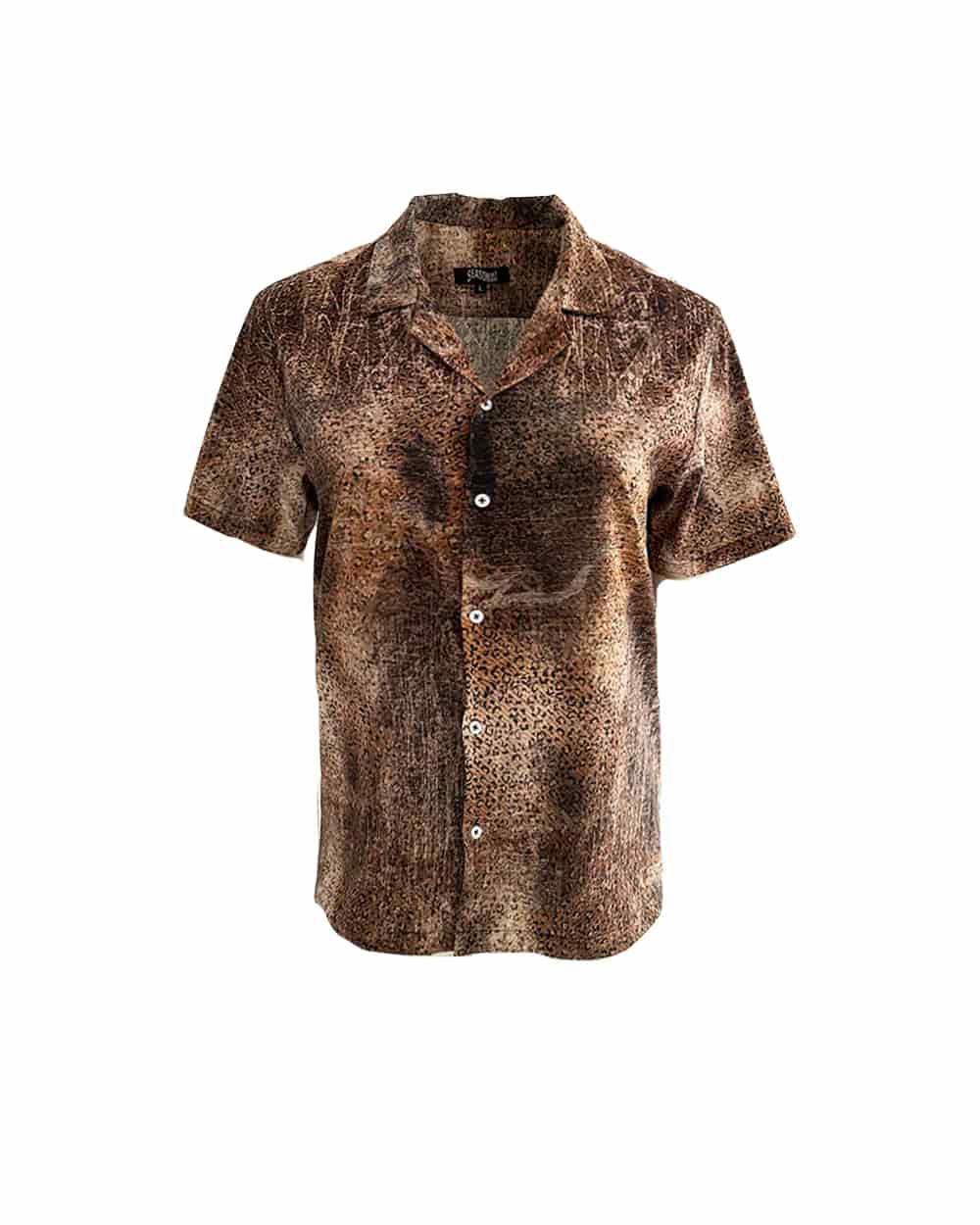 Camp Shirt in Distressed Leopard - miniatura 2