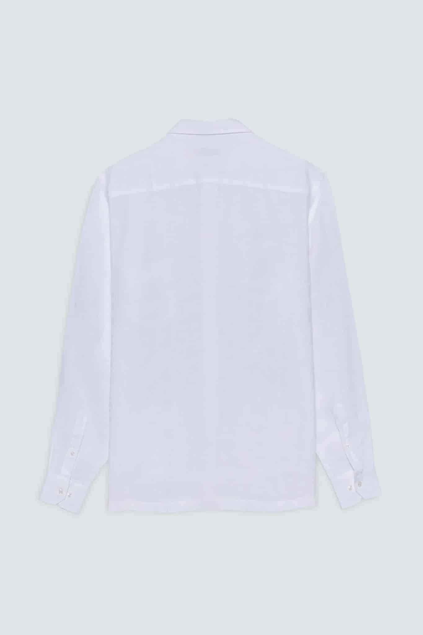 Men's guayabera linen pockets shirt - miniatura 4