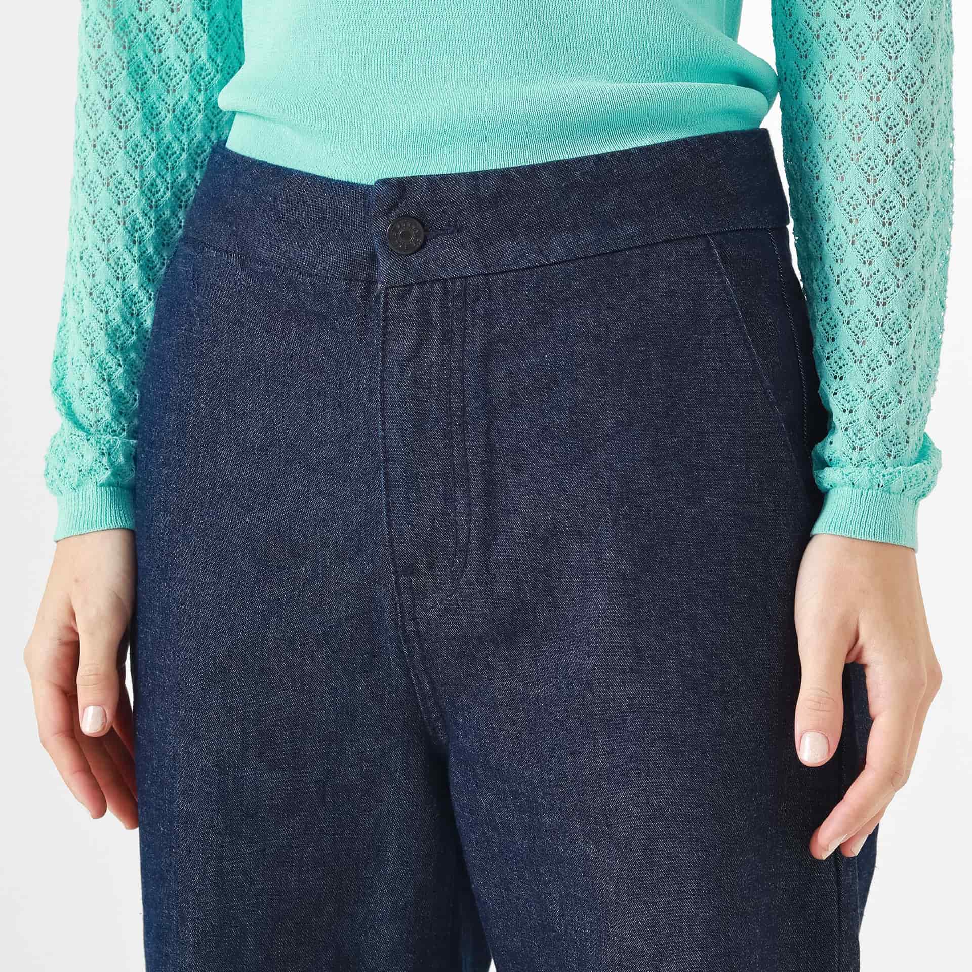 Pantalon Tiro Alto Bota Recta - miniatura 4
