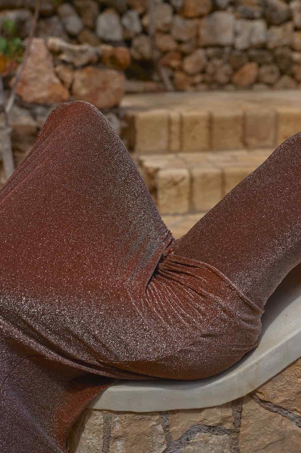 Rainstorm Skirt in Chocolate - miniatura 3