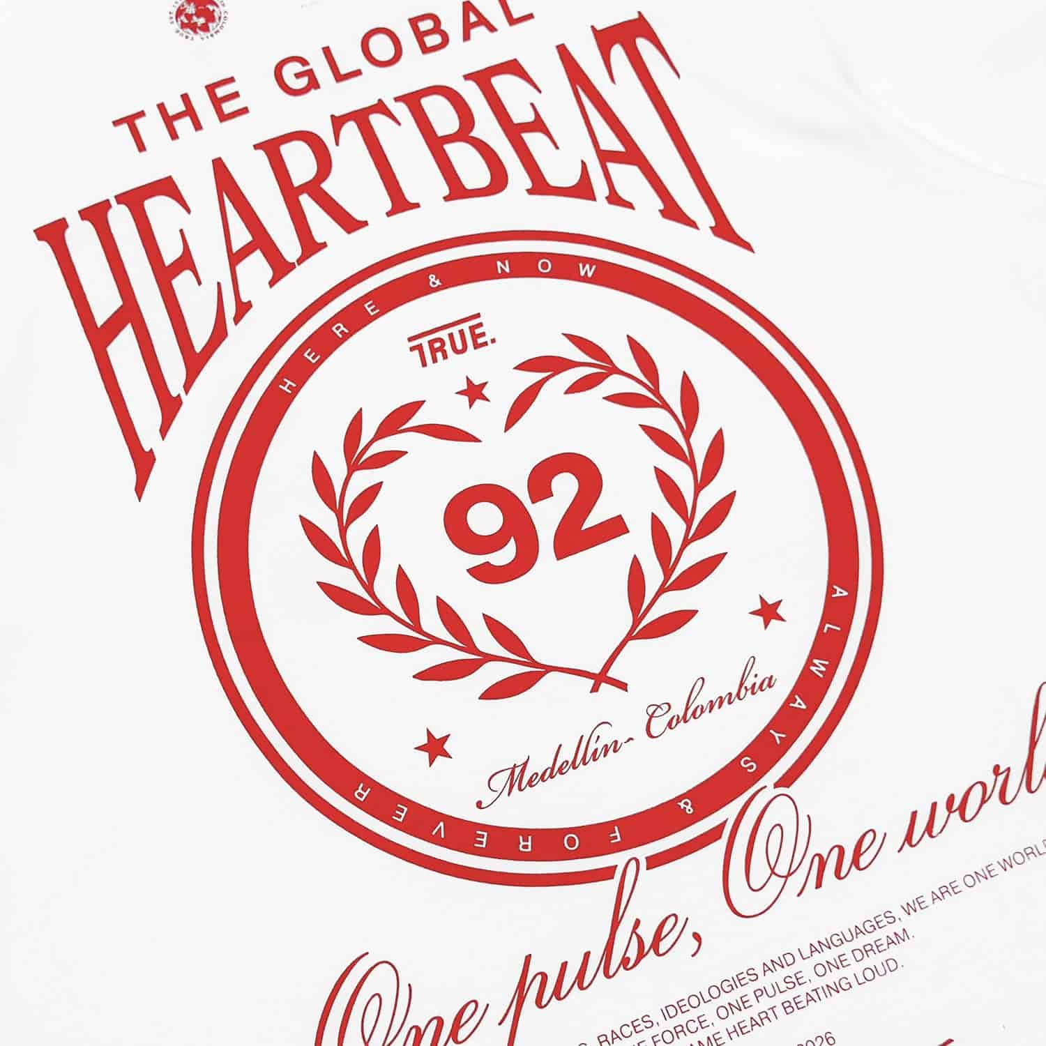 Heartbeat T-Shirt - White - miniatura 6