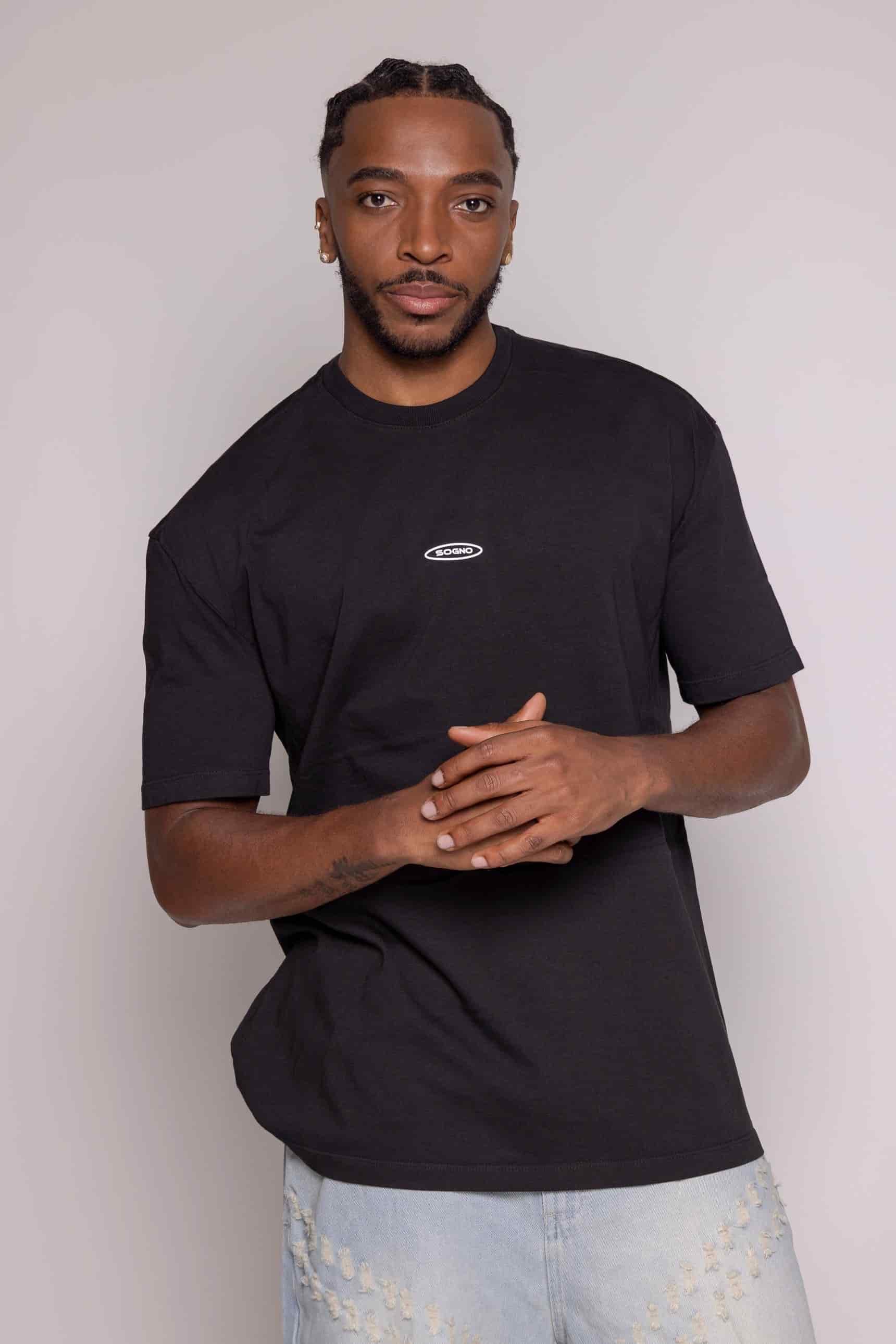 Camiseta Motion Regular-Negra - miniatura 1