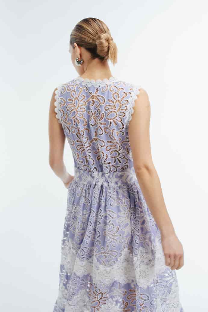 GAIA MAXI DRESS BLUE - miniatura 2