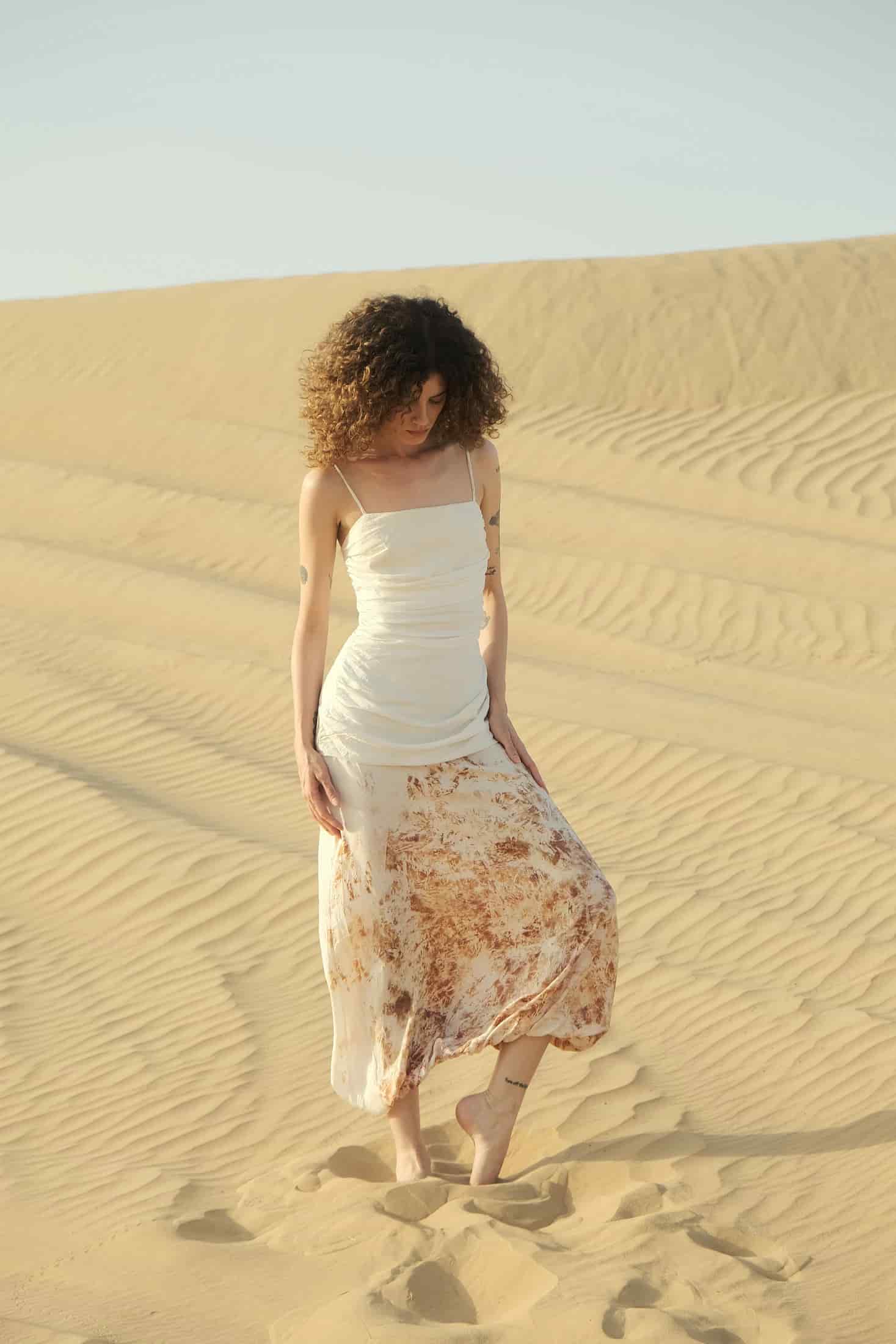 Draped Silk Twill Jumpsuit - miniatura 2