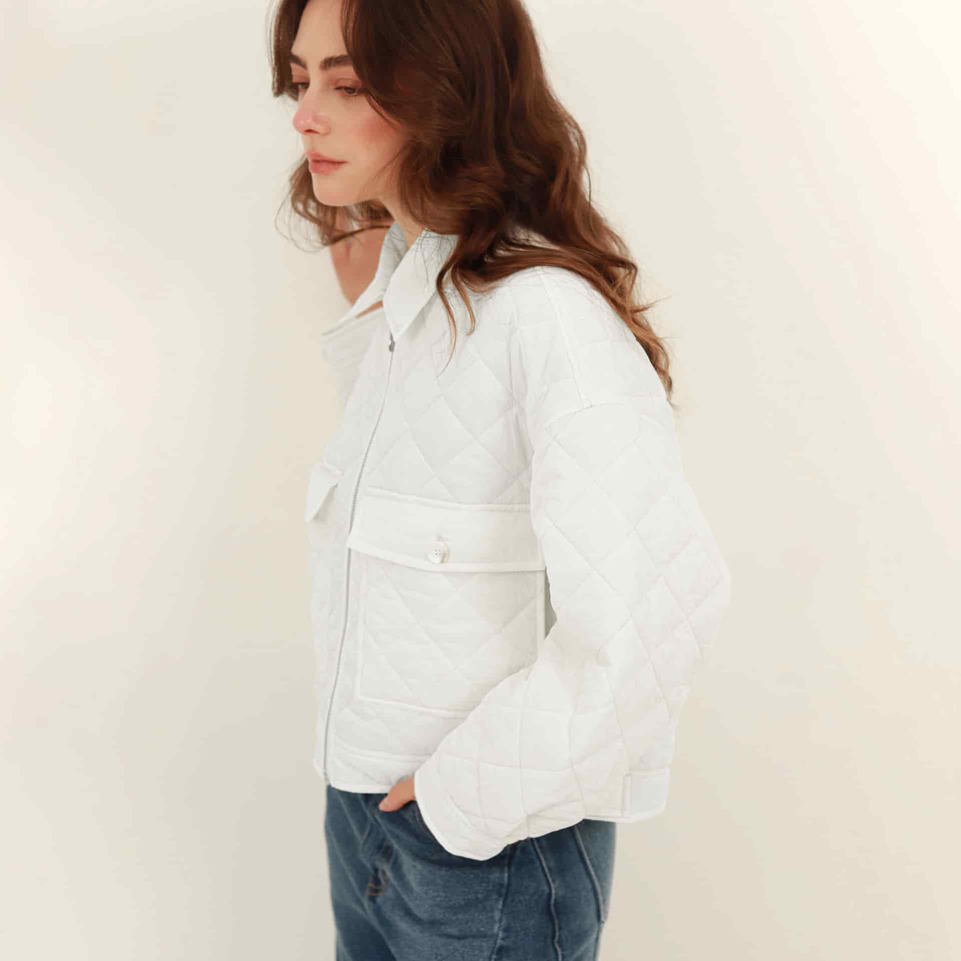 Chaqueta acolchada crop - miniatura 14