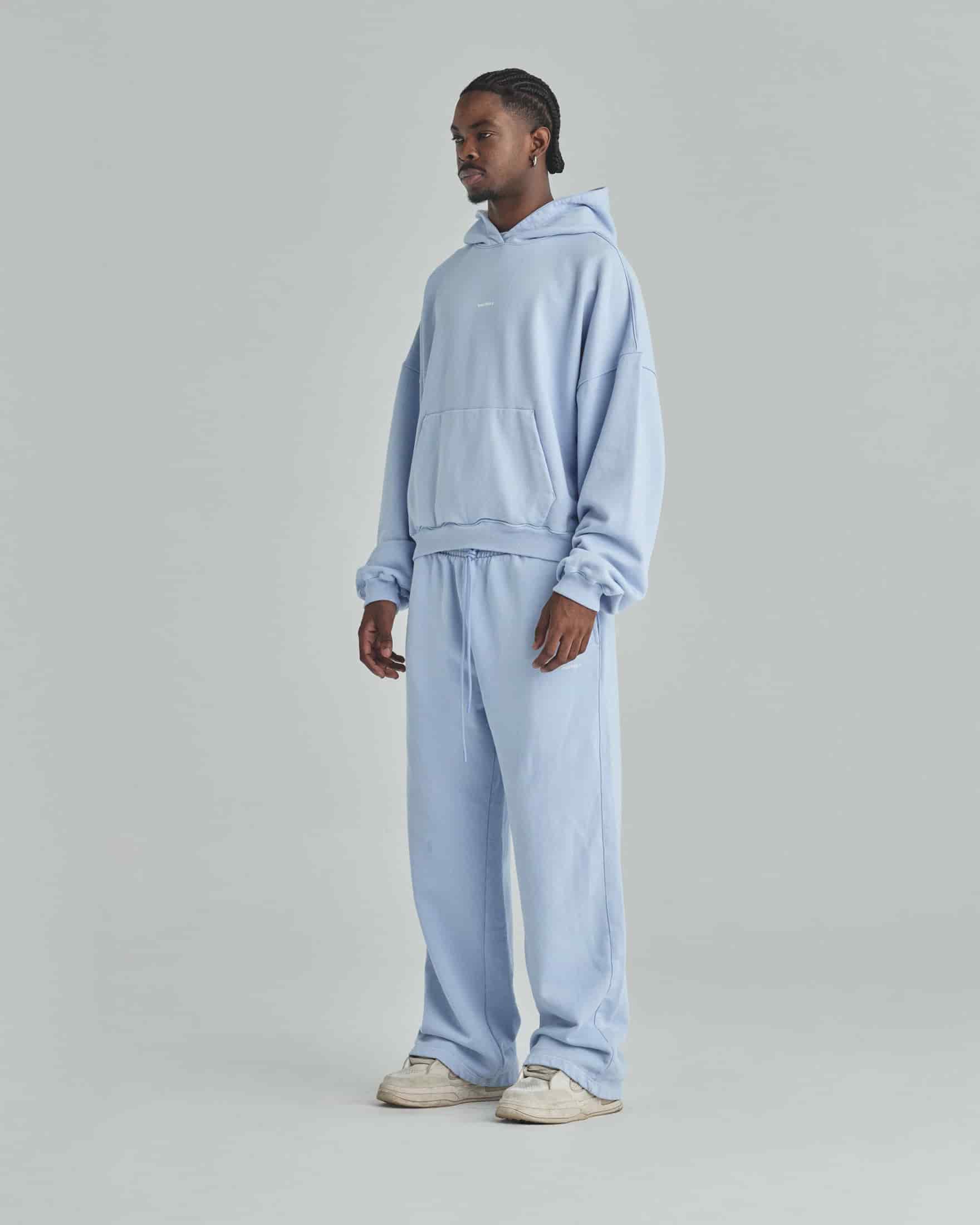 Basics Undergold Straight Pants Light Blue - miniatura 8