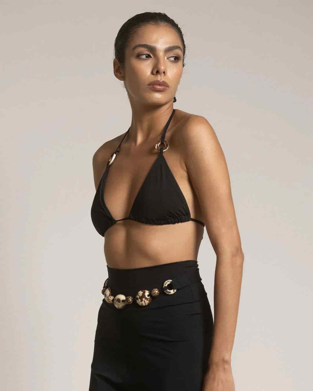 CARLA PANT / Negro - miniatura 4