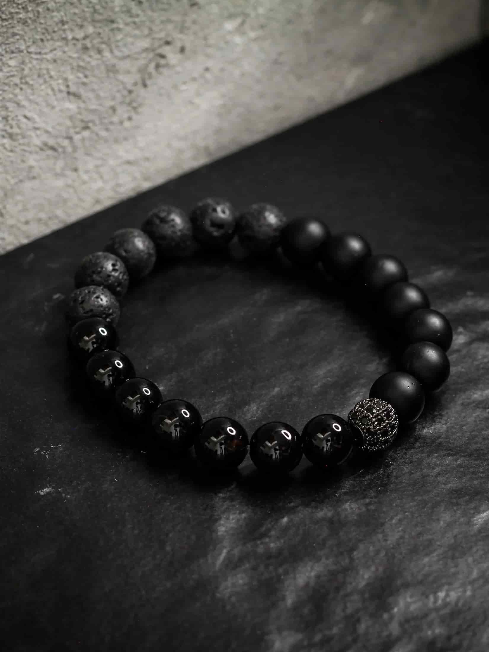 Brazalete Black Mixto 8mm - miniatura 2