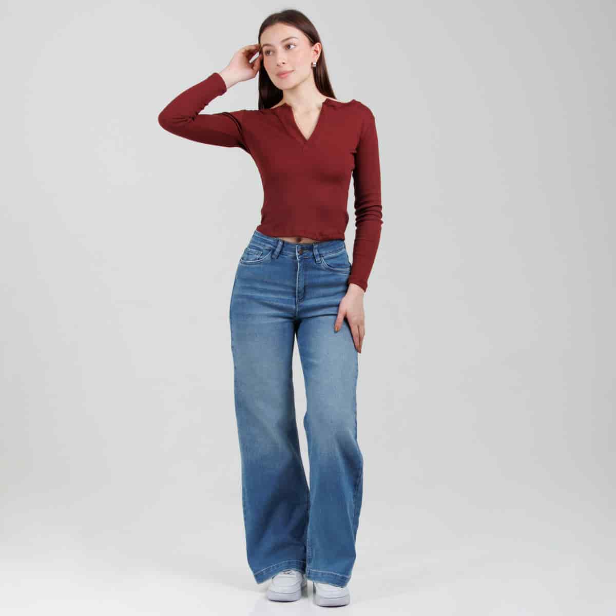 Jean wide leg Ax-3078 Licrado - miniatura 1